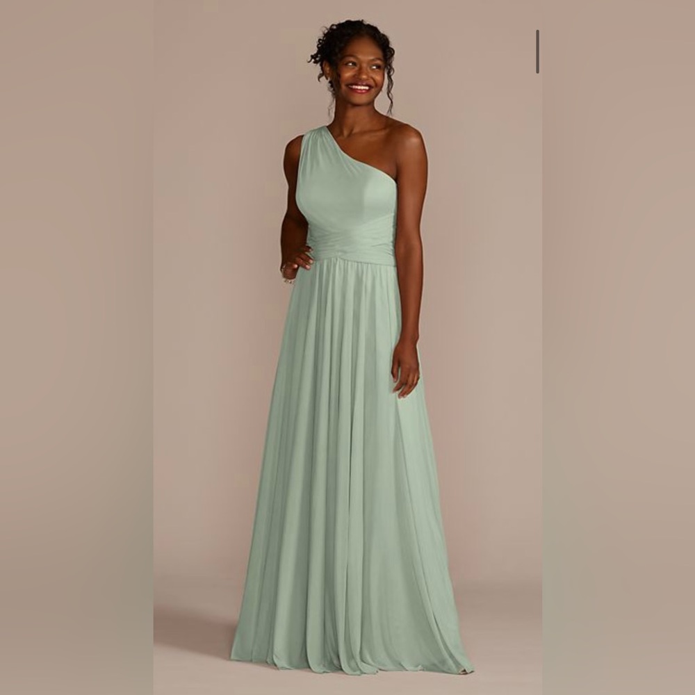 Dusty Sage Bridesmaids Dress
